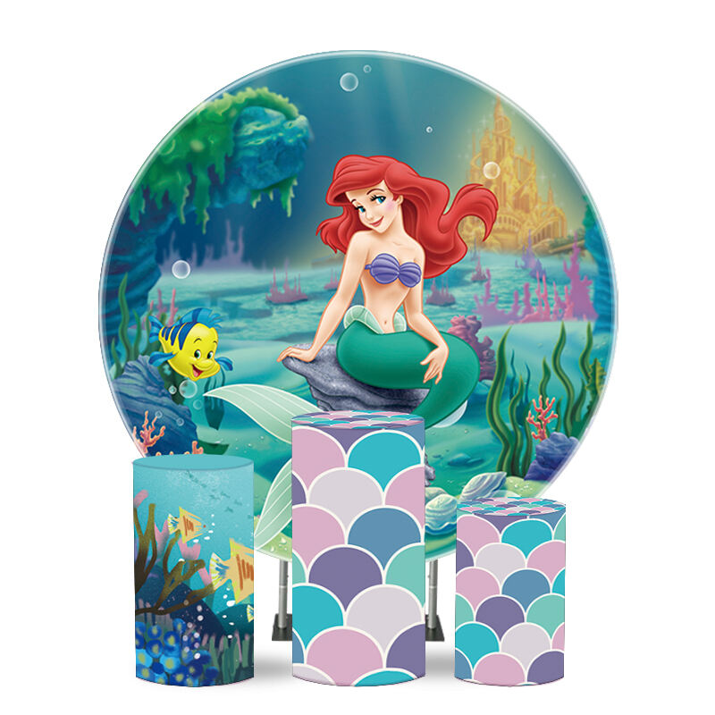 round backdrop cover
