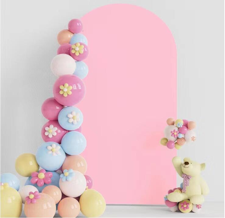 Mest solgte bryllupsbue-dækning i spandex, tilpasset Chiara-buebaggrundsdækning