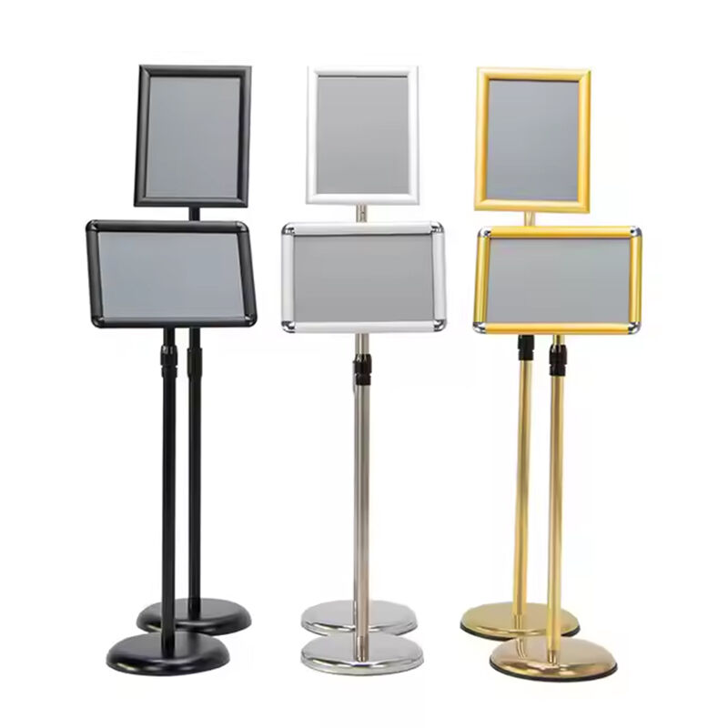 Stainless Steel Telescopic Sign Stand A2/A3/A4 Size Compatible