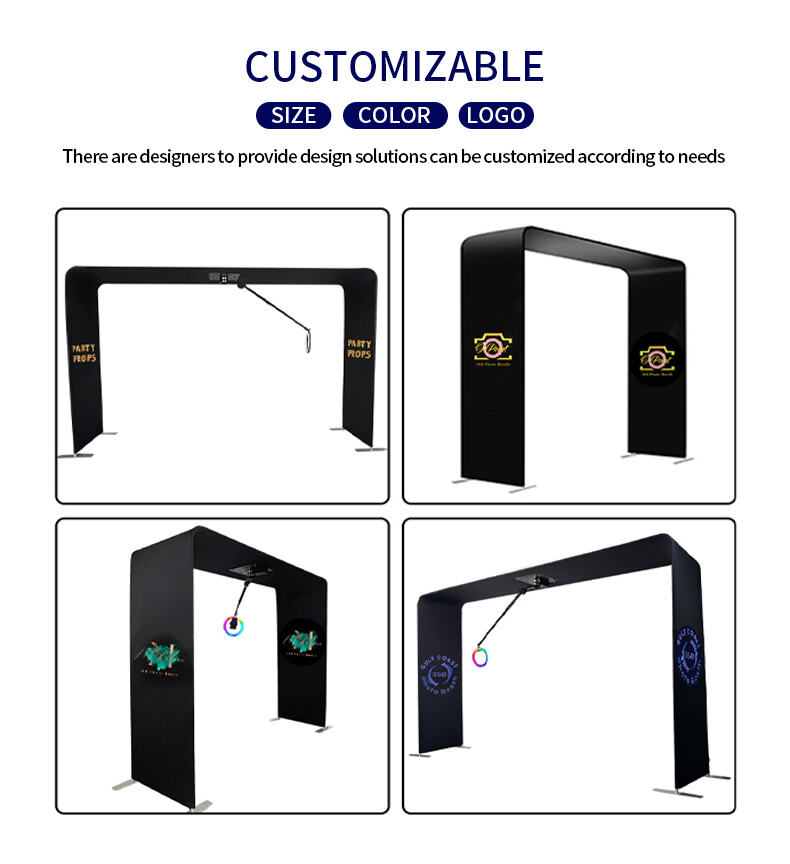 360 photo booth enclosure backdrop-6