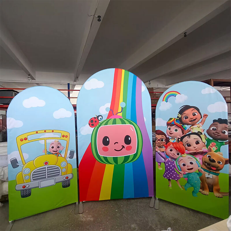 Tension fabric backdrop cover for party LjBYBT0001