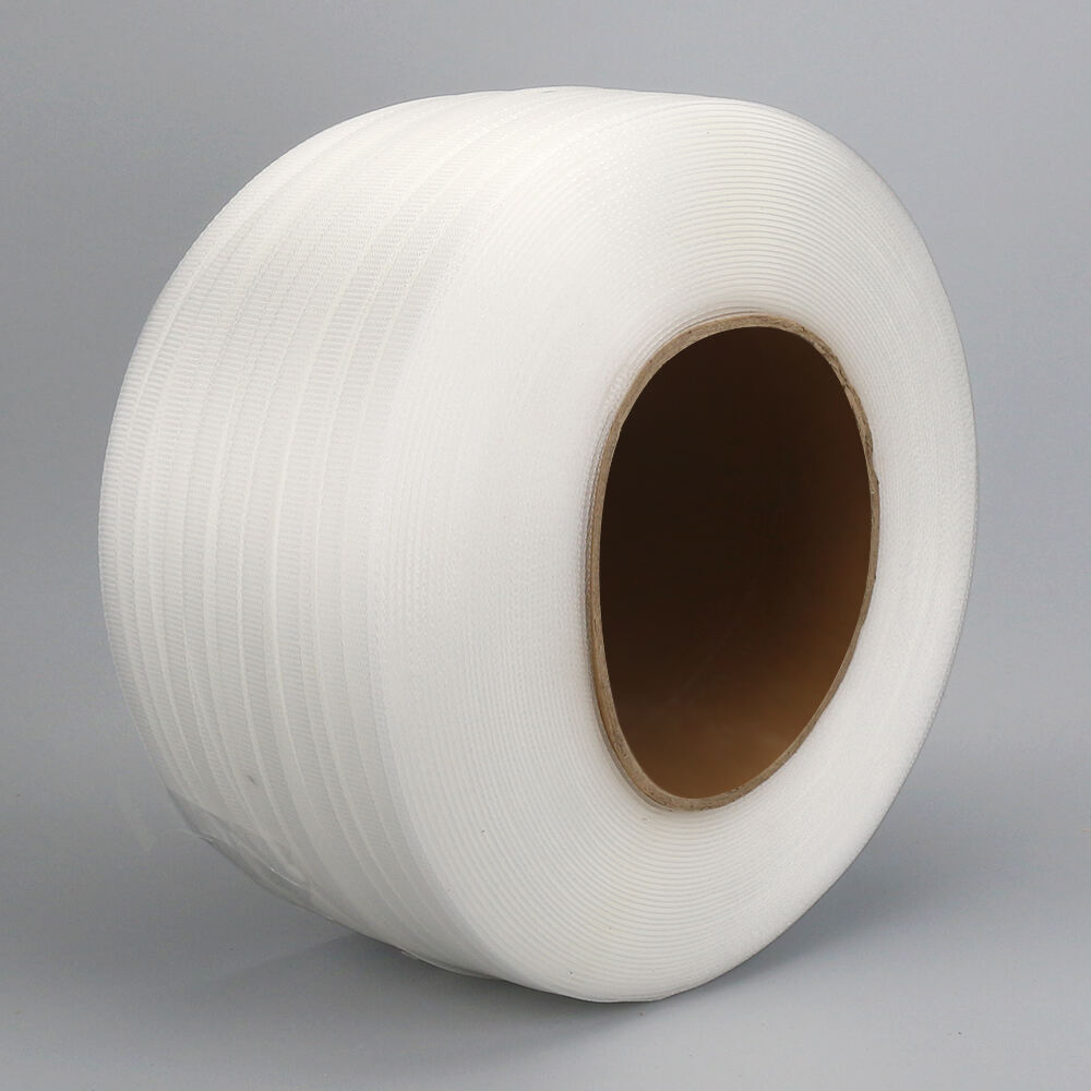 premium polypropylene strapping with 8x8”