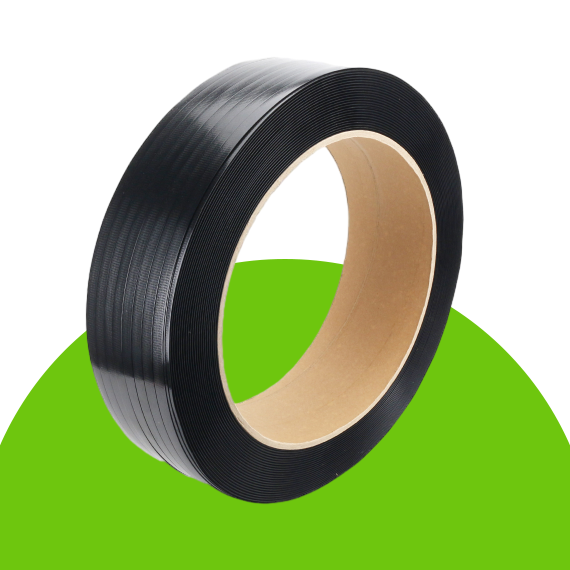 Embossed Polyester Strap As an Alternative Steel Strap with core 16x6