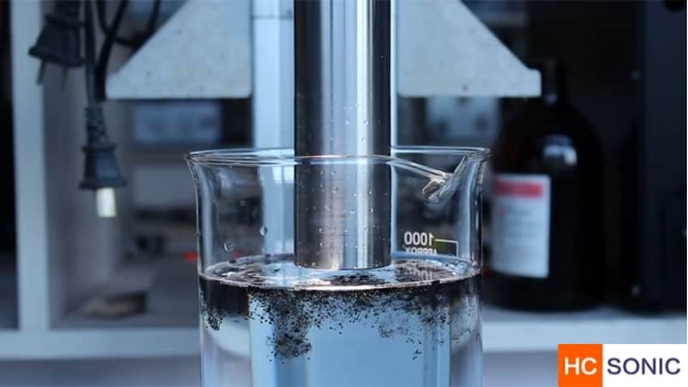 ultrasonic graphene dispersion equipment is a reliable method to produce graphene layers from graphite flakes or particles-1