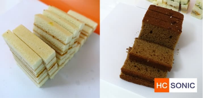 Ultrasonic food cutting , low friction cutting surface can cleanly slice many food products without debris supplier