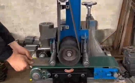 150mm single-group flat surface polishing machine 3
