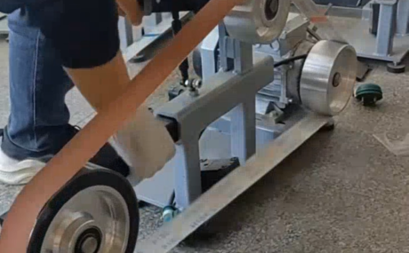 Multi-functional abrasive belt machine 3