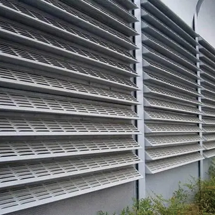 Schallabsorbierende Lärmschutzwände zur Reduzierung von Lärm um bis zu 30 Dezibel für Autobahnen