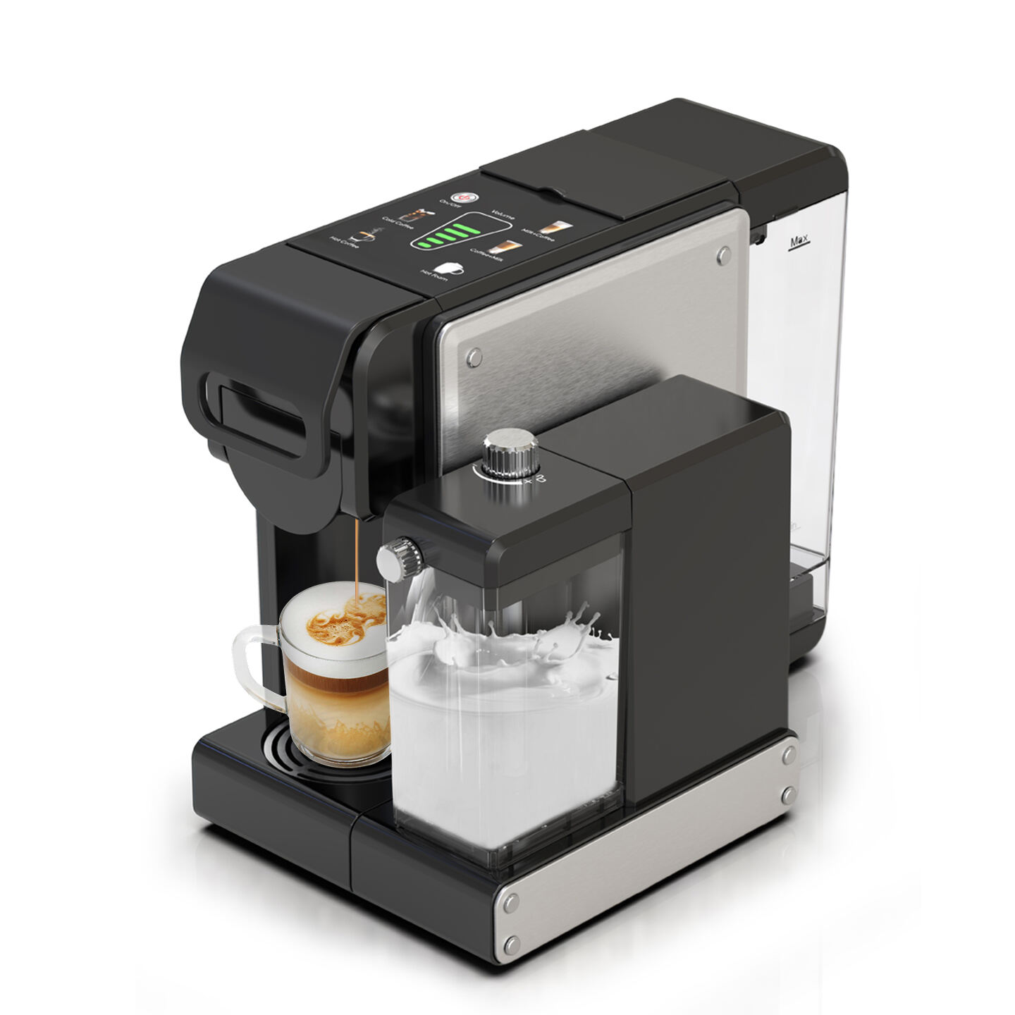 Foshan Shunde Stelang Electric Coffee Maker 19Bar 3In1 Semi Automatic Multi Capsule Coffee Machine
