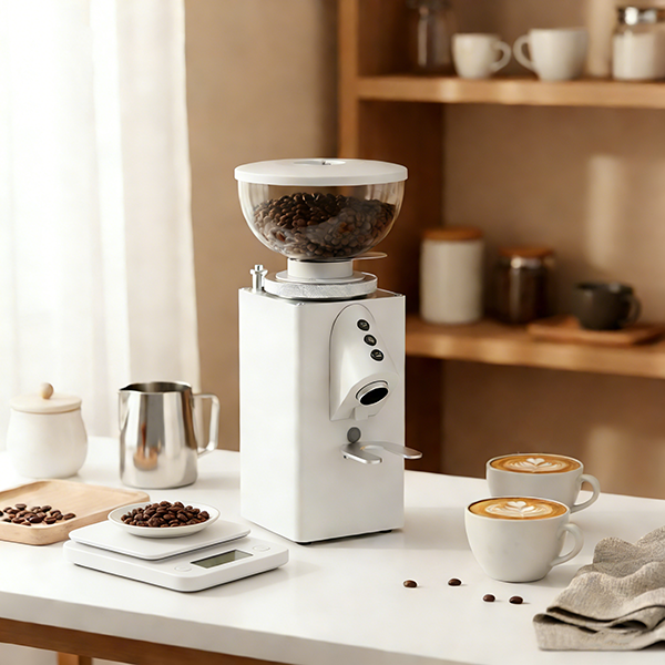 Coffee Grinding 64mm Stainless Steel Type 800g Large Capacity Electric Coffee Grinder Machine