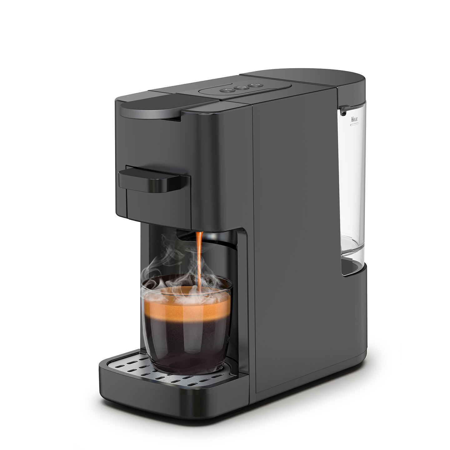 Hotel Room 2In1 Single Cup Coffee Make DG Ese Pod Espresso Capsule Coffee Machine With Milk