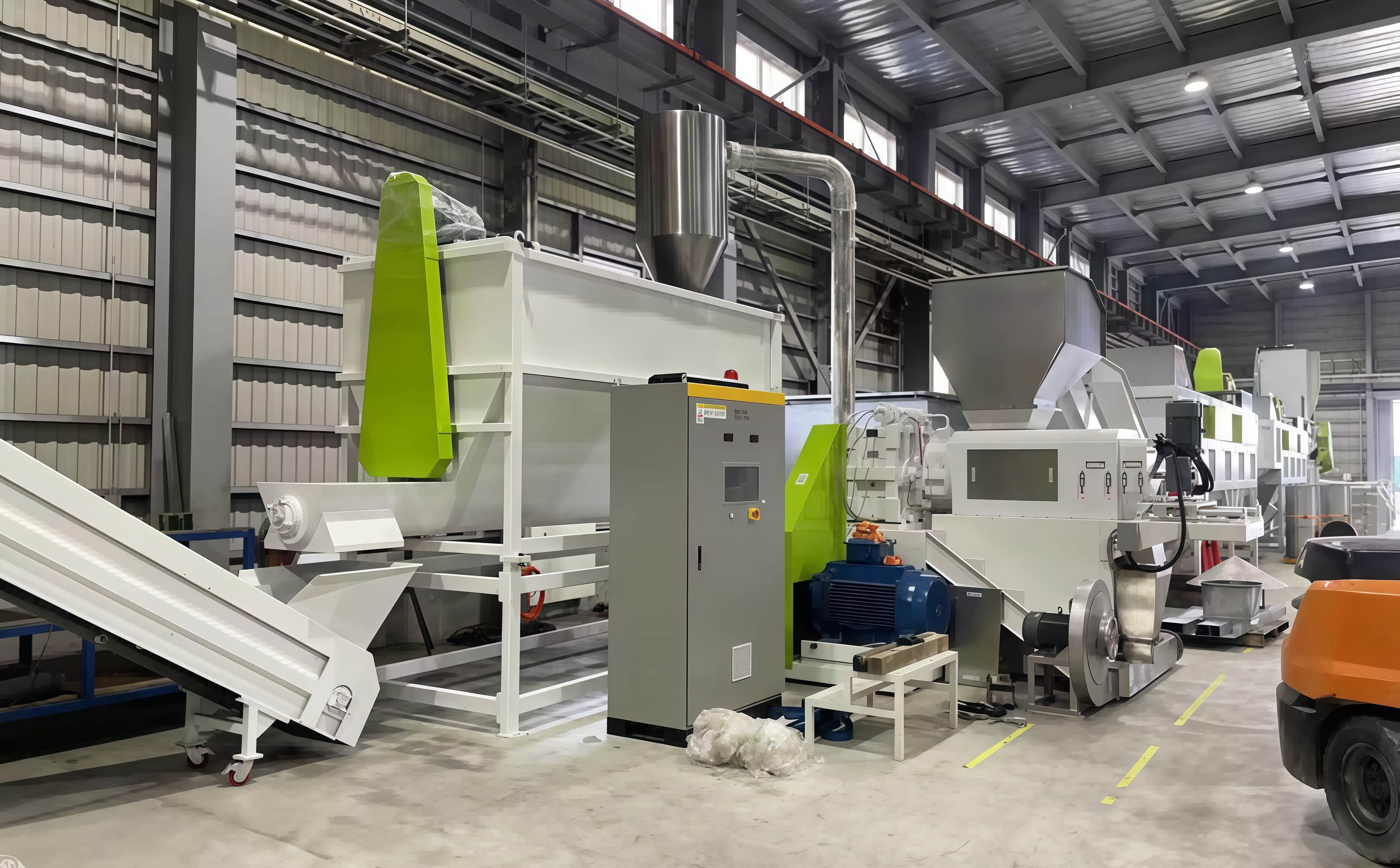 High Efficiency 1000kg/h Rigid Plastic recycling system Polytec