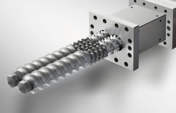 Twin screw extruder pet plastic pelleting line  factory