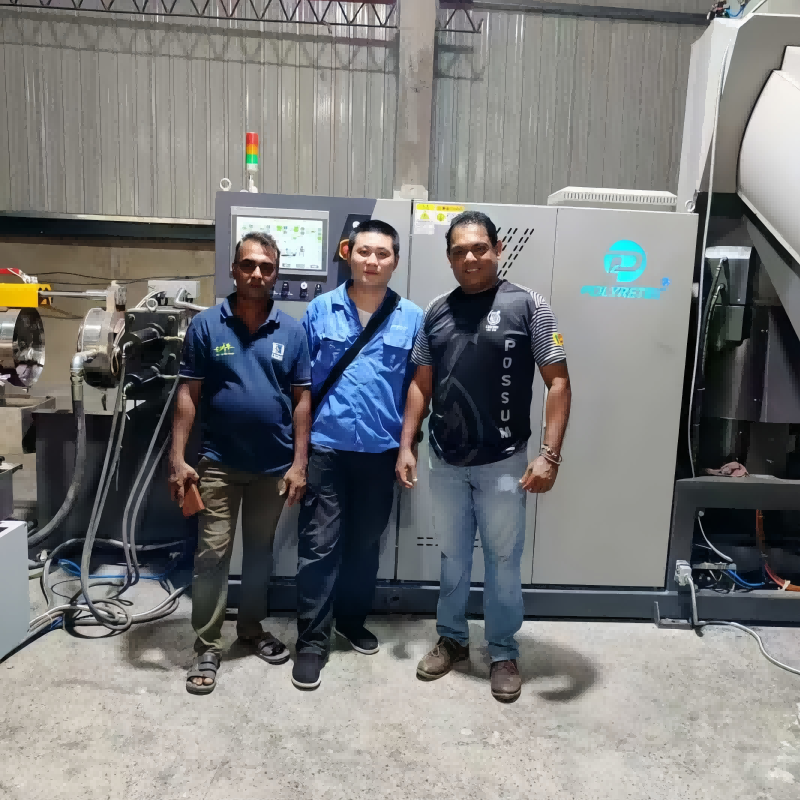 Bei Polytec Machinery freuen wir uns, eine unserer aktuellen Erfolgsgeschichten mit dem PTC130 Double Stage PP PE Film Recycling Granulator zu teilen!