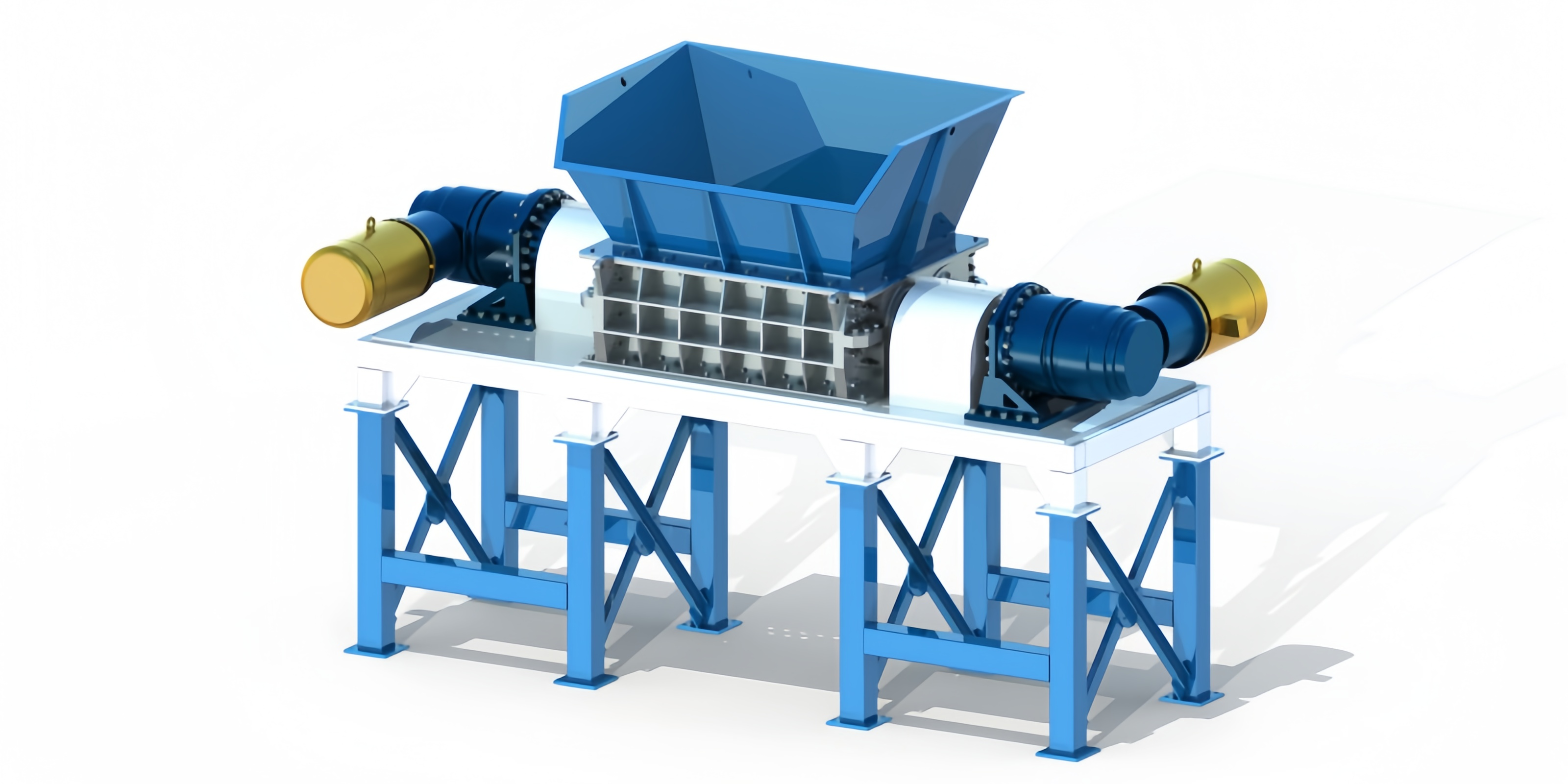 Double-shaft shredder factory