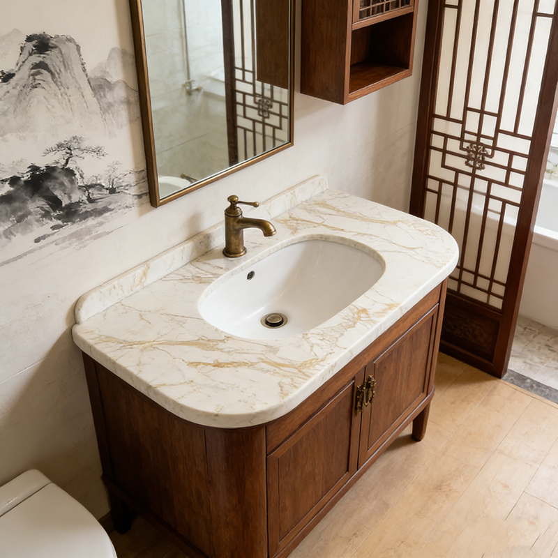 High Quality Sintered Stone Artificial Slab Versatile Tiles Home Hotel Garden Bathroom Vanity Tops