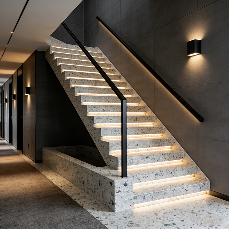 YD STONE Factory Direct Colorful Artificial Stone Floor Tile Polished Terrazzo Slab Cement Tile