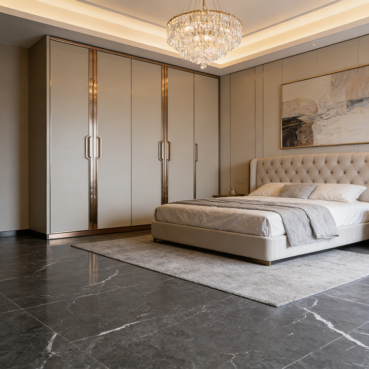 ydstone modern design artificial quartz countertops calacatta polished surface engineered slabs for dining application-11