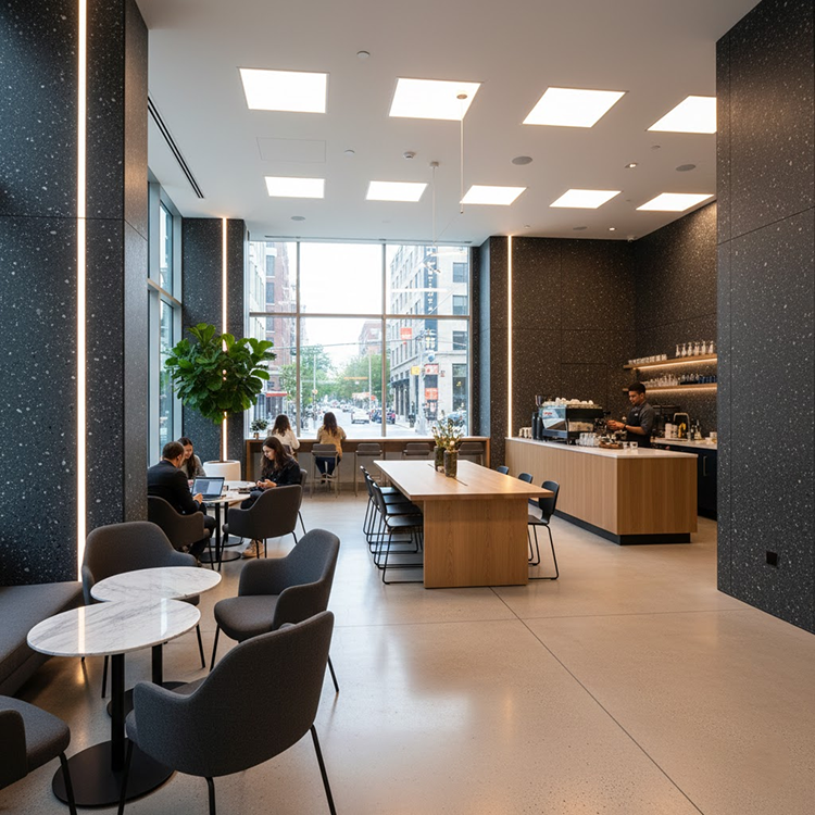 بالکونی، فرش، ٹیبل ٹاپ، سیڑھیوں کے لیے YDSTONE اعلیٰ معیار کی مصنوعی تیرازو اسٹون سلیبس