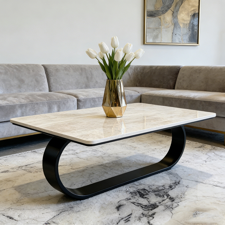 YDSTONE Bestsellery – płyty ze szlachetnego brazylijskiego kamienia naturalnego, Taj Mahal White Quartzite, stoliki kawowe