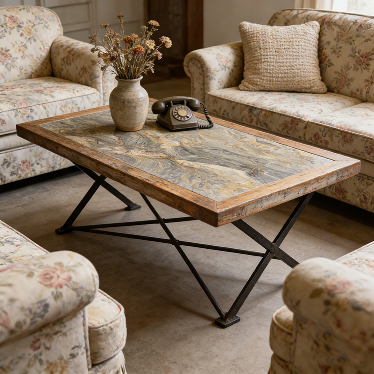 YDSTONE Hot Selling Brazilian Natural Stone Slabs Aquarella Green Quartzite Slab Coffee Tables Livingroom