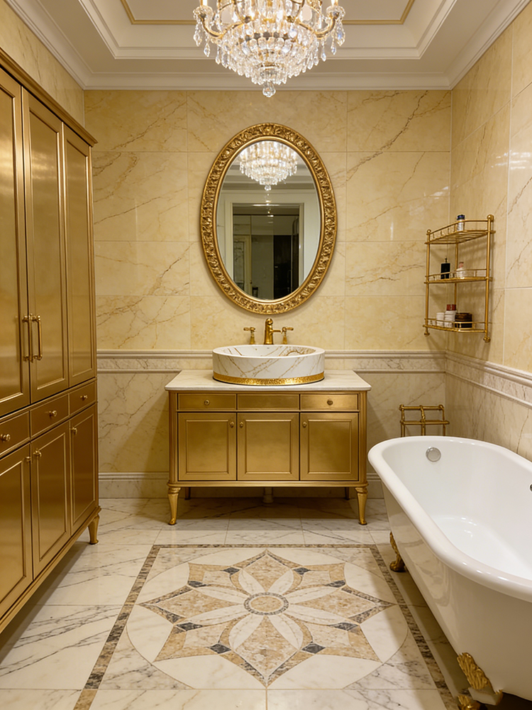 Ydstone Calacatta Gold Quartz Stone Slab Kitchen Countertop Quartz Slabs 3cm for Countertop