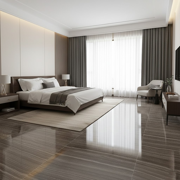 YDSTONE Luxury Natural Marble Stone Natural Wood Grain Eramosa Wood Marble for Stair Treads Floor Tiles