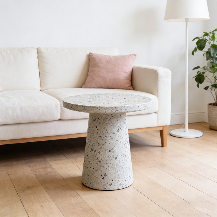 Customized Wholesale Terrazzo Stone Tile Big Slab for Villa Application Artificial Stone for Living Room Side Table