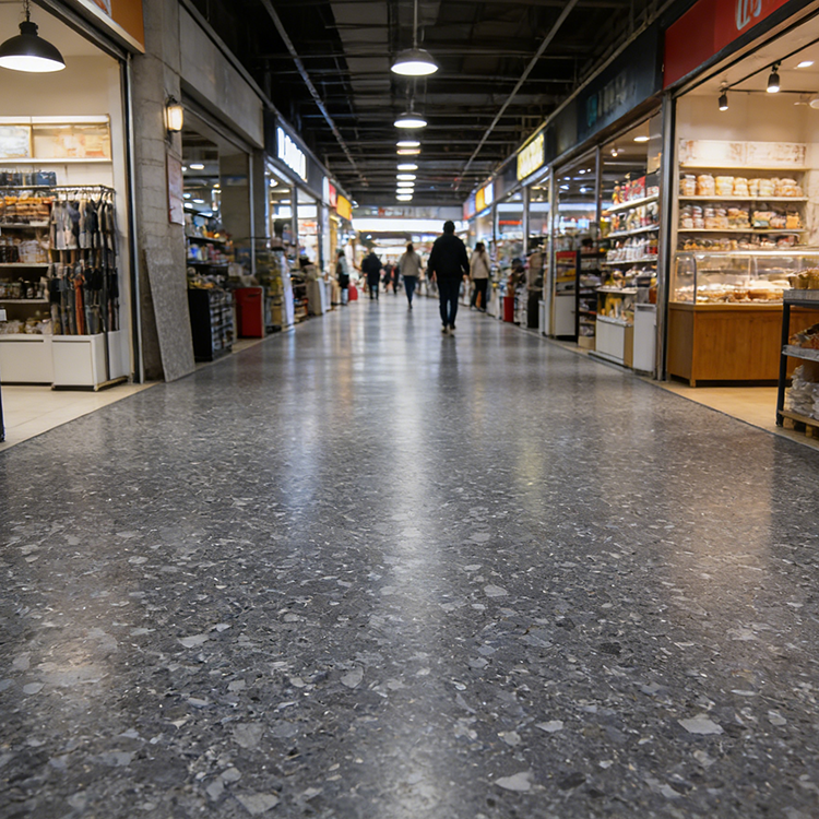 Modern High-end Terrazzo Is Used for Interior Floorings