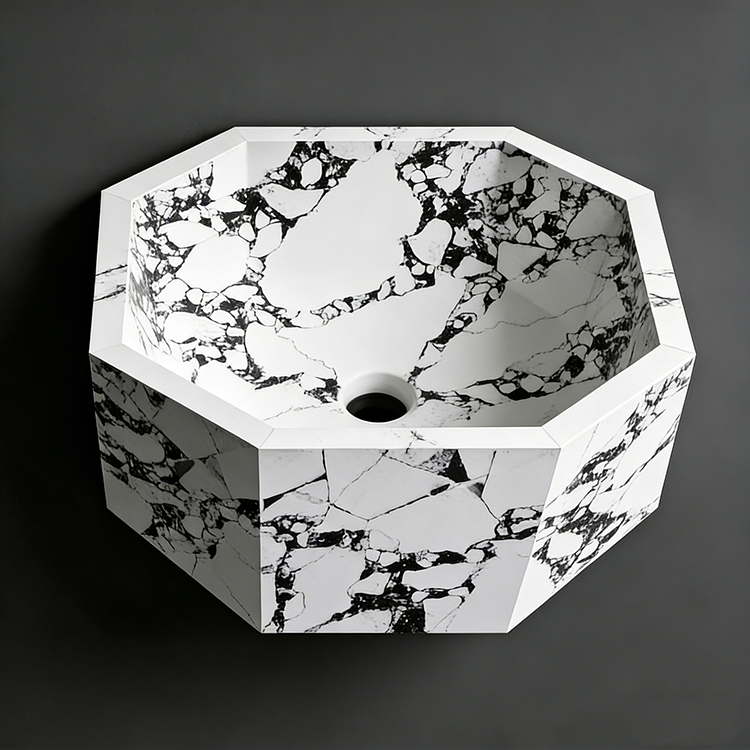 YDSTONE Wholesale 0% Silica Quartz Engineered Stone 20mm 30mm Artificial Quartz Stone for Bathroom Sink