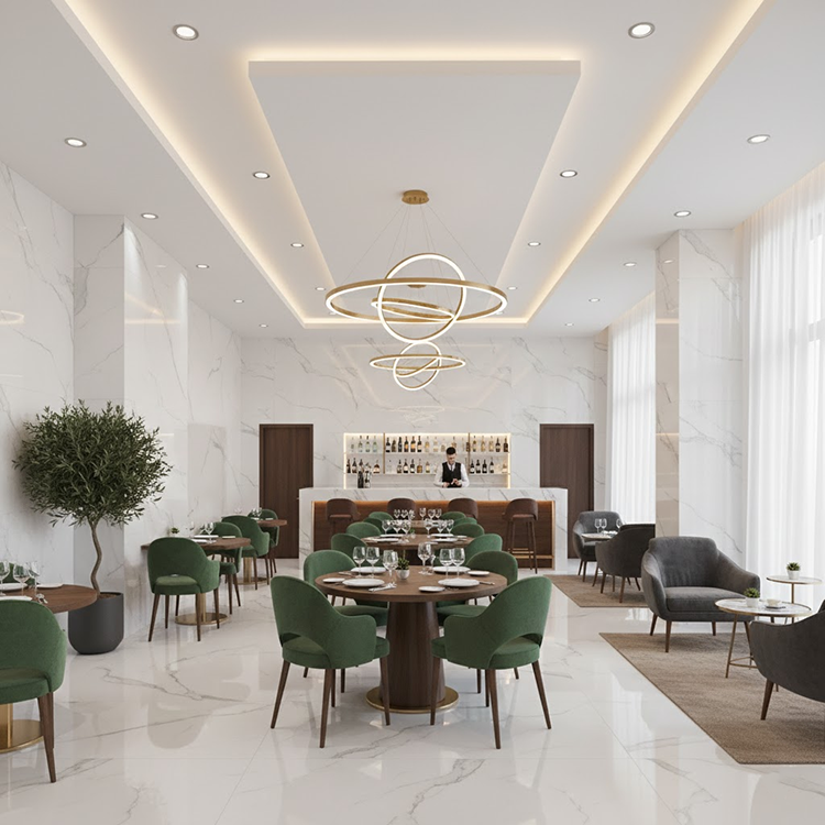 20mm Sintered Stone Artificial Stone White Ceramic Tile Sintered Stone Slabs for Floors