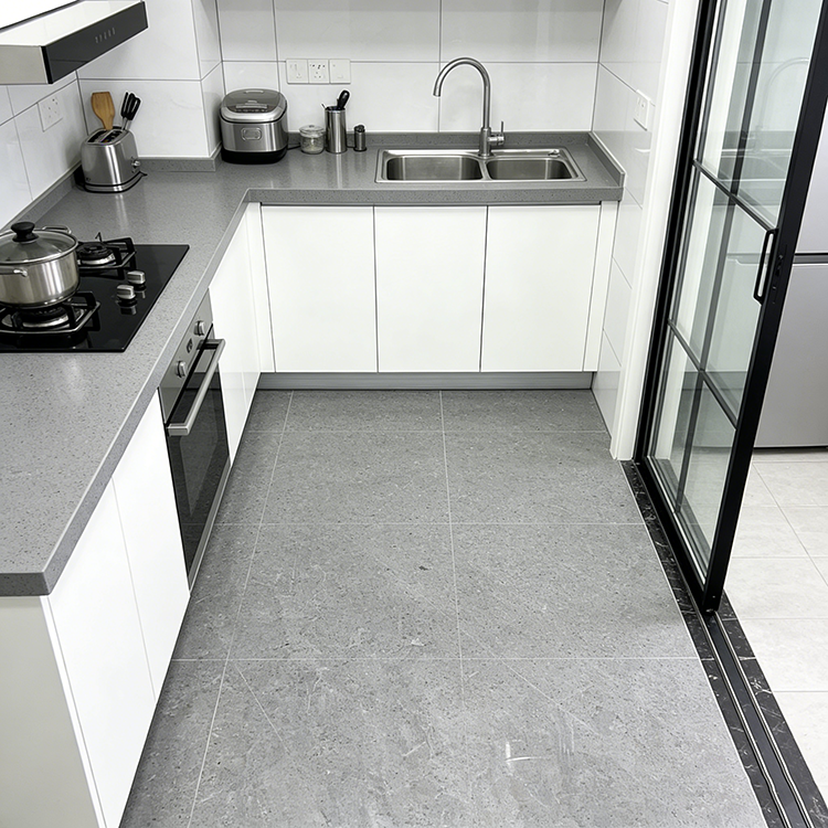 YDSTONE Modern Luxurious Black Veneered Granite Island for Restaurants Bathrooms Vanities Dining Living Room Marble Countertop