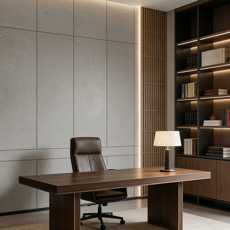 YDSTONE Modern Luxurious Black Veneered Granite Island for Restaurants Bathrooms Vanities Dining Living Room Marble Countertop