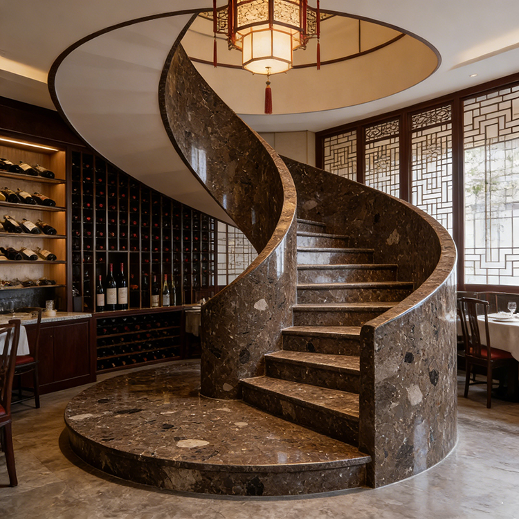 YDSTONE Cut-to-Size Roxaflopriv Artificial Marble Tiles for Villa Exterior Staircase Wall Bathroom Mall Flooring Table Tops