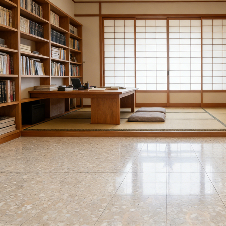 YDSTONE Antique Beige Cut-to-Size  Artificial Marble Tiles for Exterior Interior Decoration-Balcony