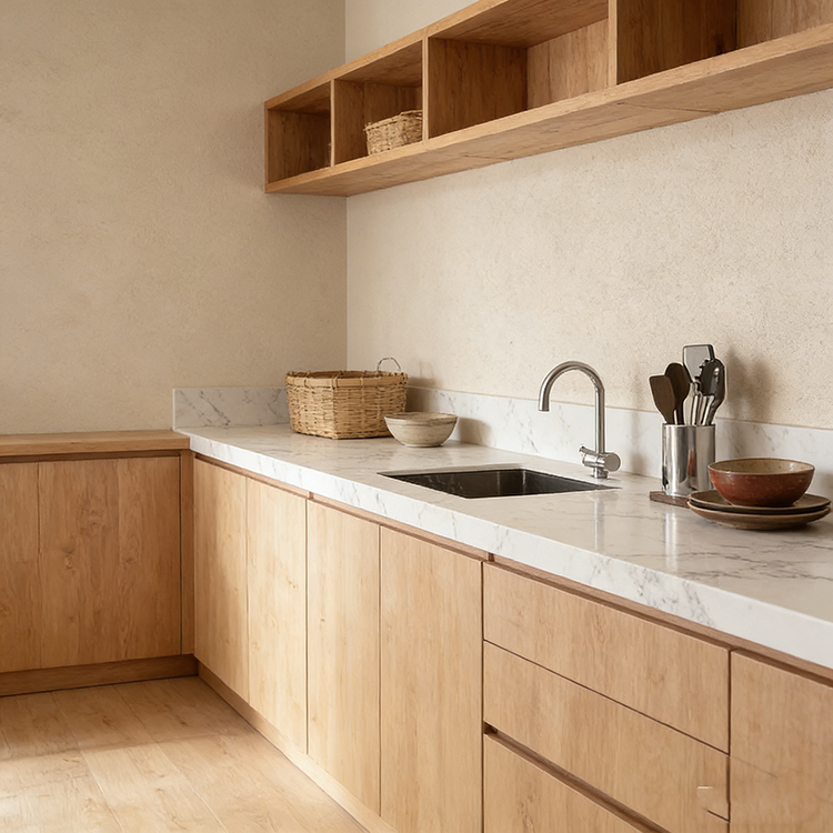 High Quality Polished Natural Italian Carrara White Marble Slabs Modern Design Style Waterproof Large Slab Wall Panels