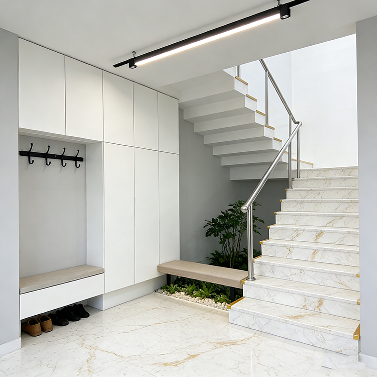 New Arrival Calacatta Gold Sintered Stone Foshan Rock Slab Glossy Porcelain Tiles Sintered Stone Slab