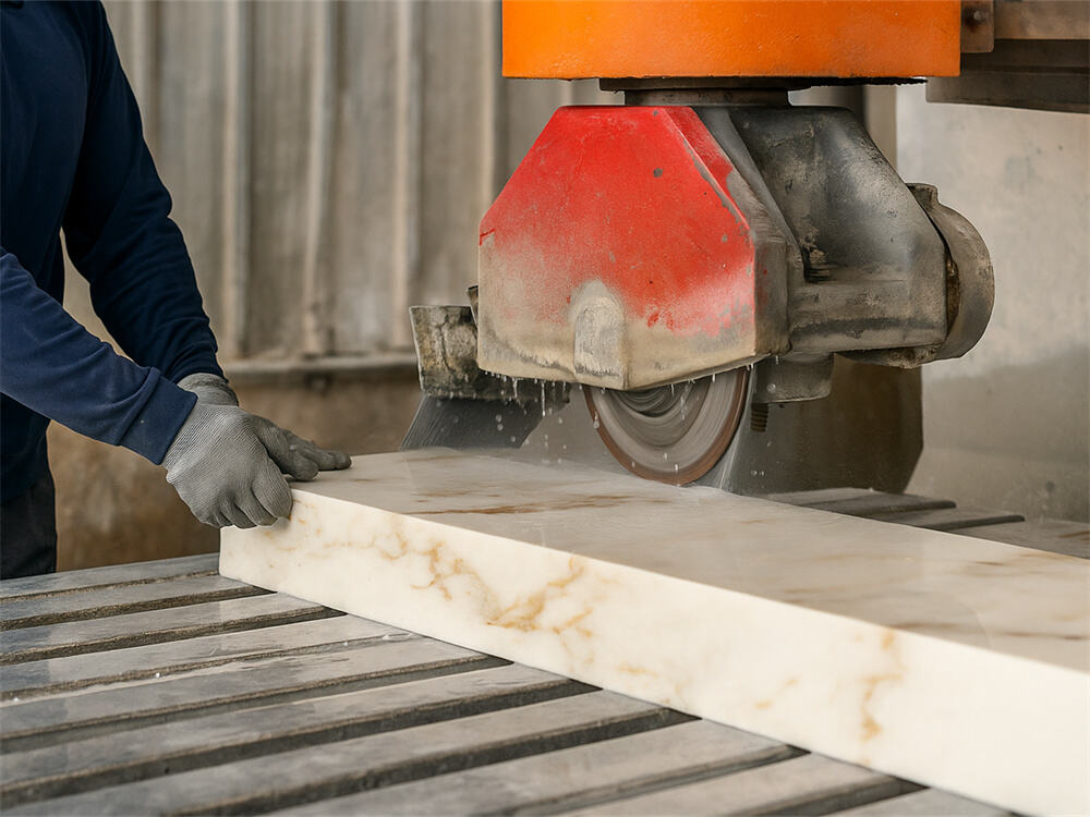 Stone edge profiling