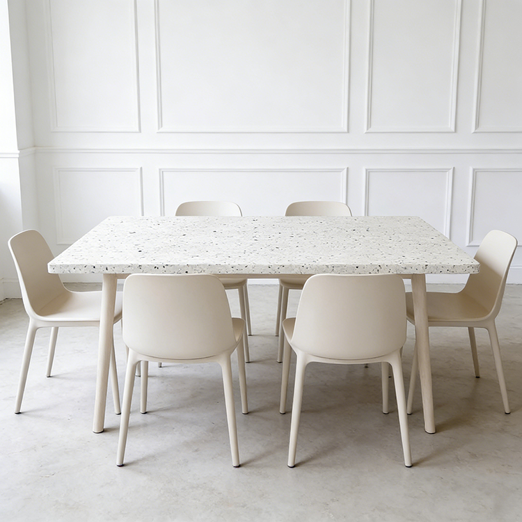 Customized Wholesale Terrazzo Stone Tile Big Slab for Villa Application Artificial Stone for Living Room Dinning Table