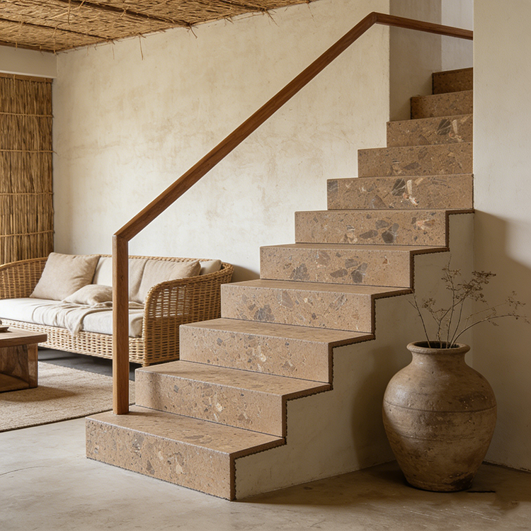 YDSTONE Cement Multi Colour Flooring Classic Terrazzo Tiles Big Aggregates for Stylish Interior Decor Wall Flooring