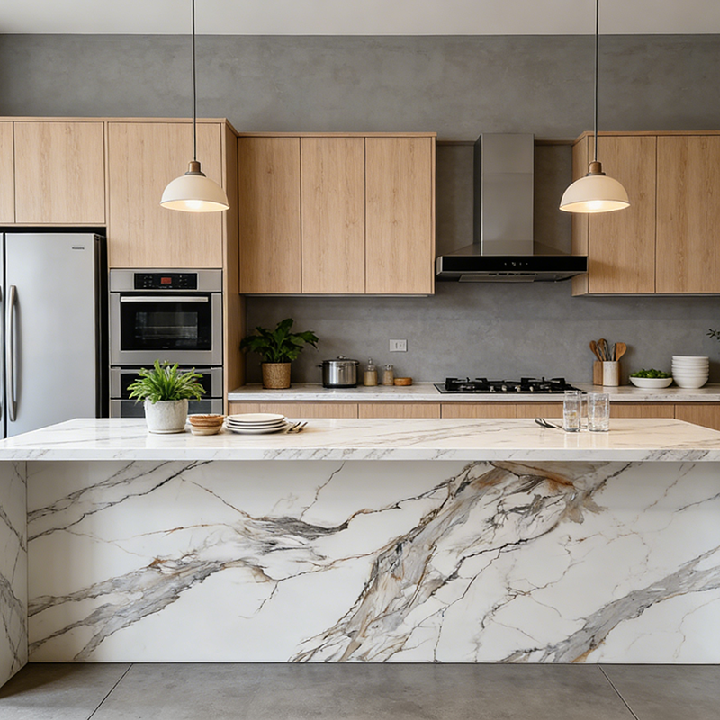 Modern Floor Tiles 3200*1600mm Marble Porcelain Wall Stone Panel Artificial Sintered Stone Slabs