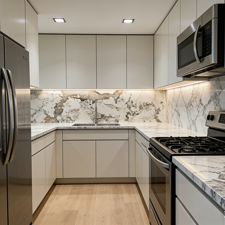 Pandora Sintered Stone Tiles Wall Slab Fireproof Modern for Kitchen Dining Table Top Countertops