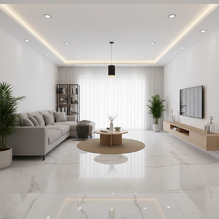 20mm Sintered Stone Artificial Stone White Ceramic Tile Sintered Stone Slabs for Floors