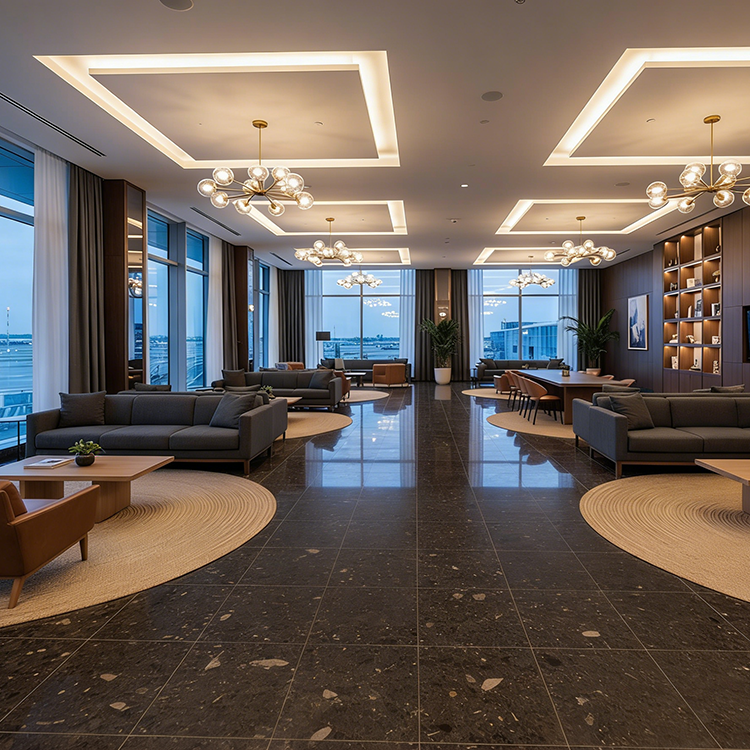 YDSTONE Cut-to-Size Roxaflopriv Artificial Marble Tiles for Villa Exterior Staircase Wall Bathroom Mall Flooring Table Tops