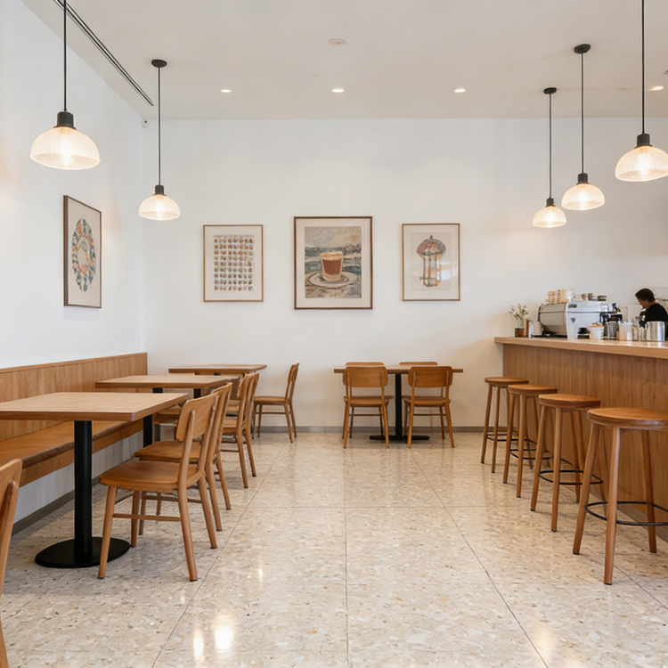 YDSTONE Antique Beige Cut-to-Size  Artificial Marble Tiles for Exterior Interior Decoration-Balcony