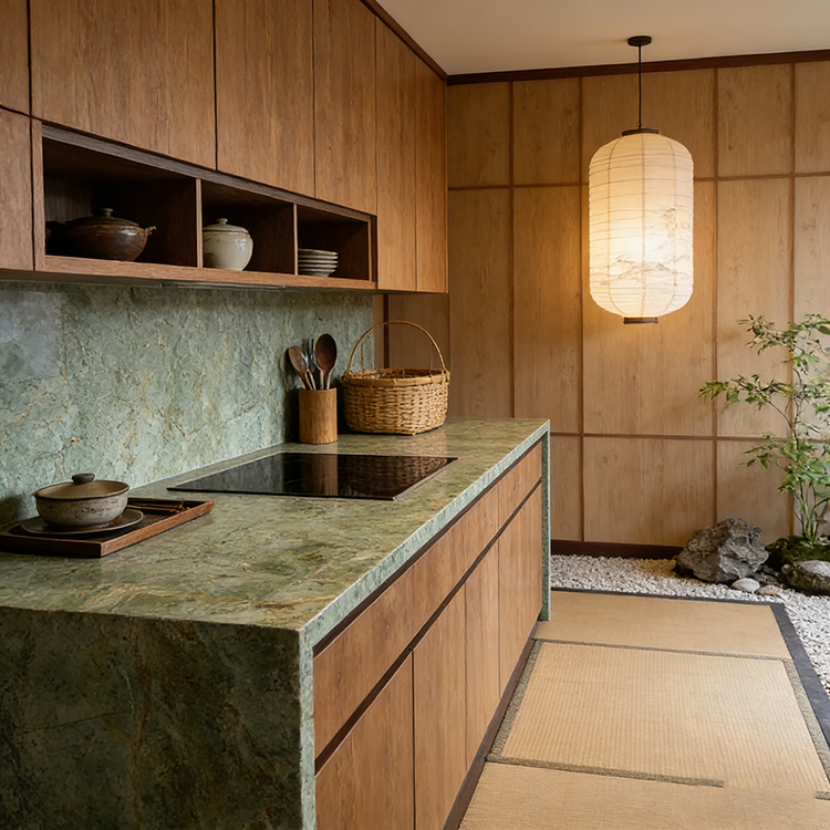 YDSTONE Customized TANZANITE GREEN Turquoise Granite Natural Stone Green Granite Green Quartzite for Countertop and Island