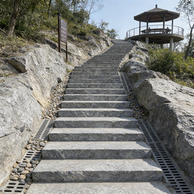 YDSTONE Modern Luxurious Black Veneered Granite Island for Restaurants Bathrooms Vanities Dining Living Room Marble Countertop