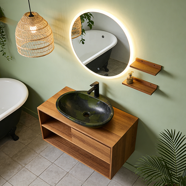 YDSTONE Wholesale Artificial Ceramic Tiles Porcelain Slab Avocado Green Sintered Stone Slabs for Tv Background