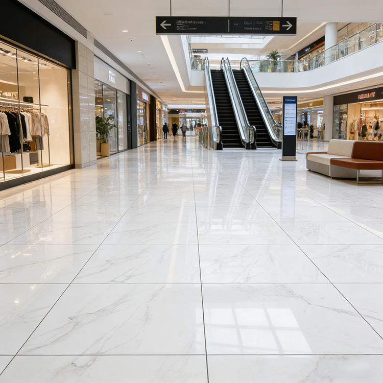 YDSTONE Artificial Square Marble 600*600 Ceramic Tile White Color Porcelain Floor Tiles for House