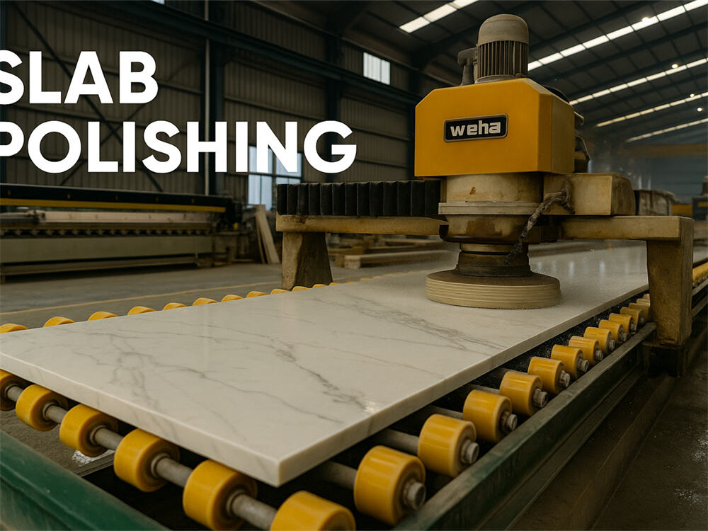 Slab polishing